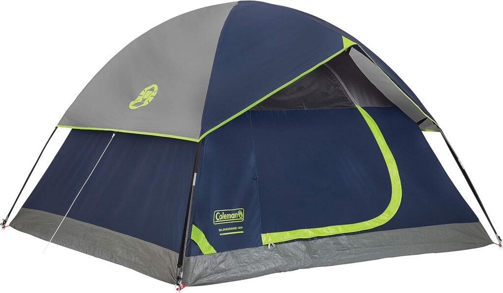 It is an image of a product which is Camping tent for 4  persons